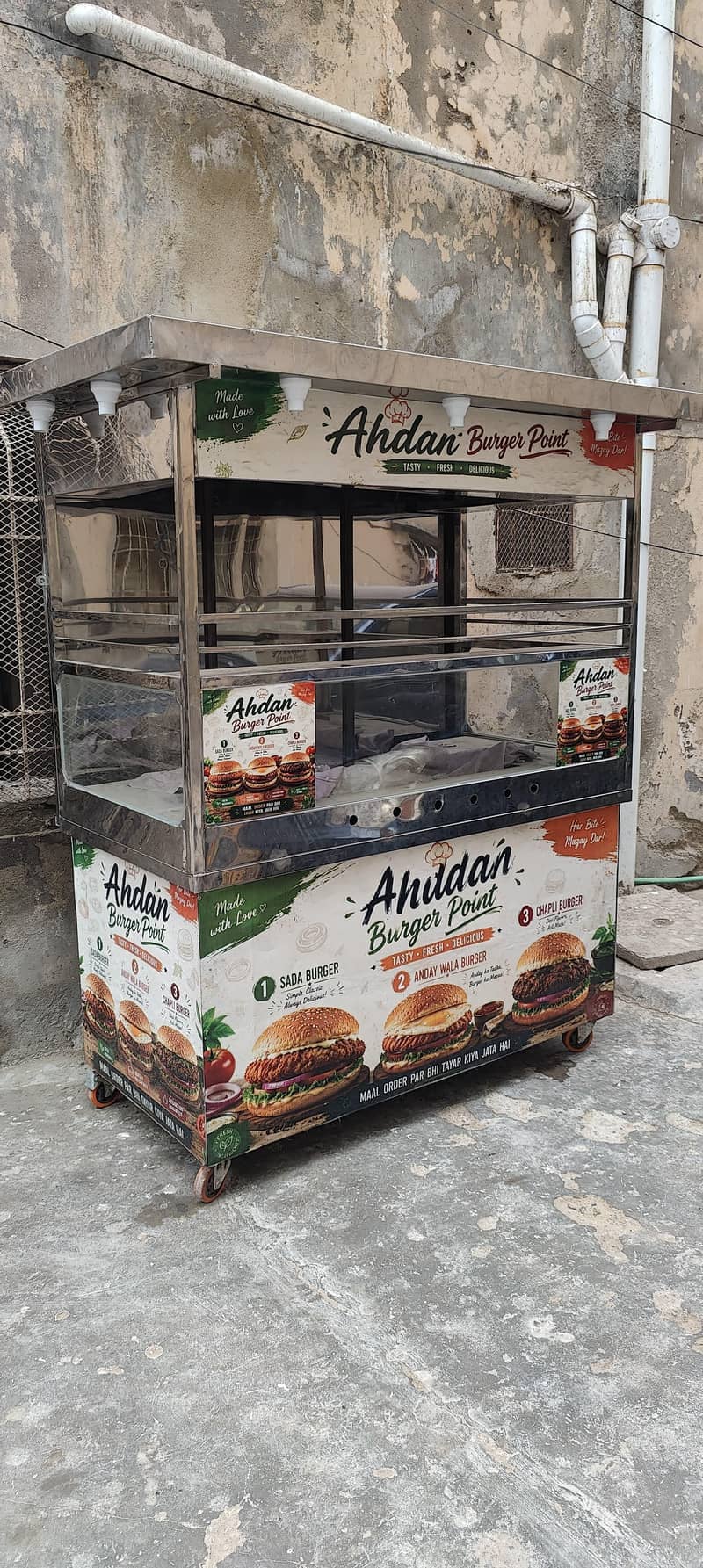 Burger counter 1