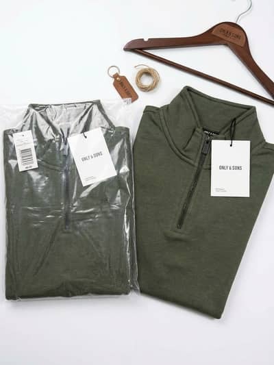 Only & Sons Quarter-Zip Sweatshirt