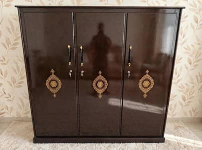 Pure Wood Showcase And Wardrobe