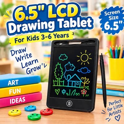 LCD Writing Tab - 6.5 Inch - For Kids