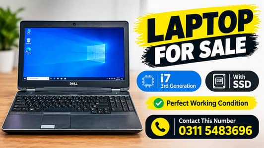 Dell Latitude E6530 Core i7 3rd Gen | 8GB RAM | 128GB SSD + 500GB HDD
