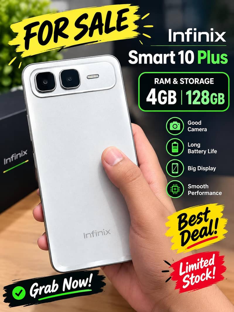 Infinix smart 10 plus 0