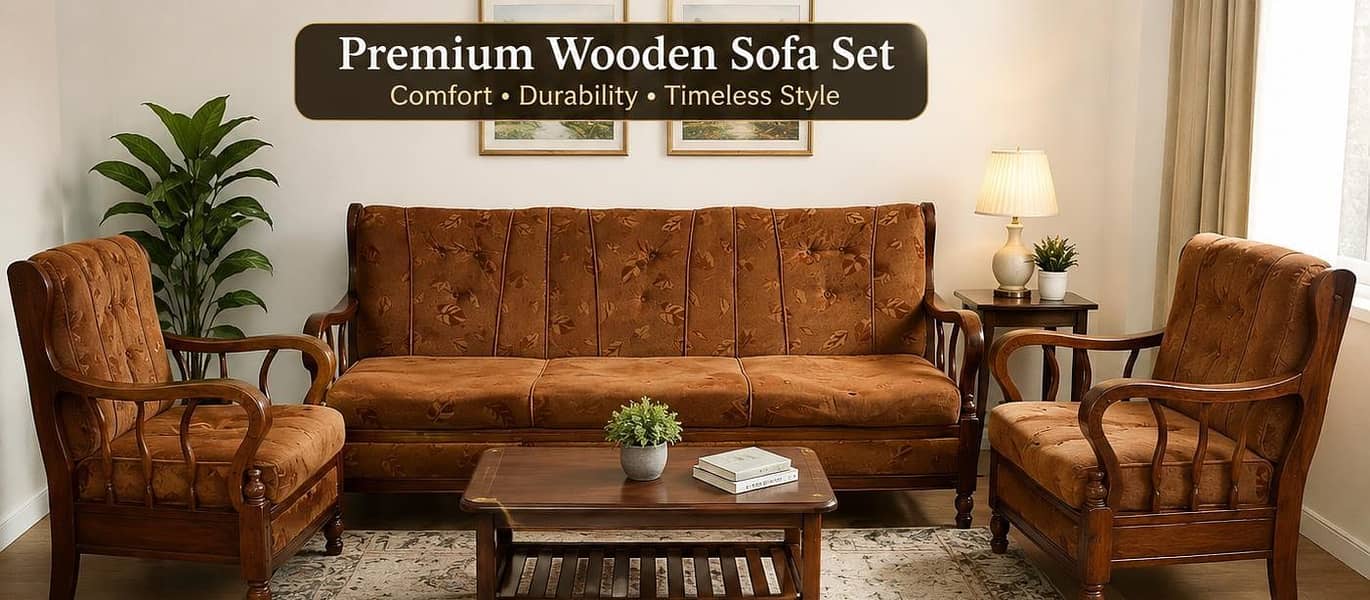 comfortable sofa set 3