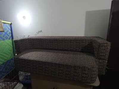 Foam Sofa Cum Bed - 10/10 Condition (Convertible Single Bed)