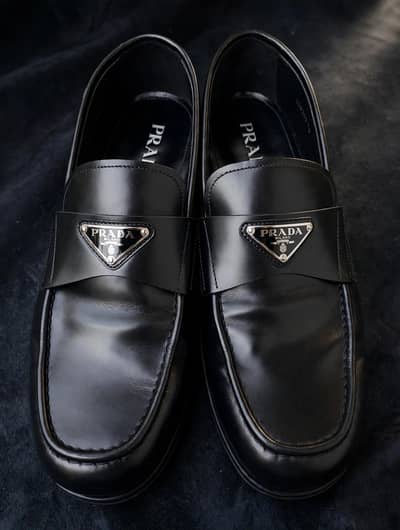 100% Authentic PRADA Loafers - Made in Italy