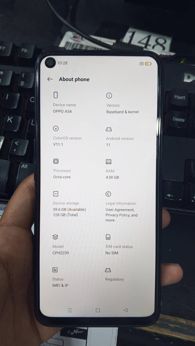 OPPO A54 0