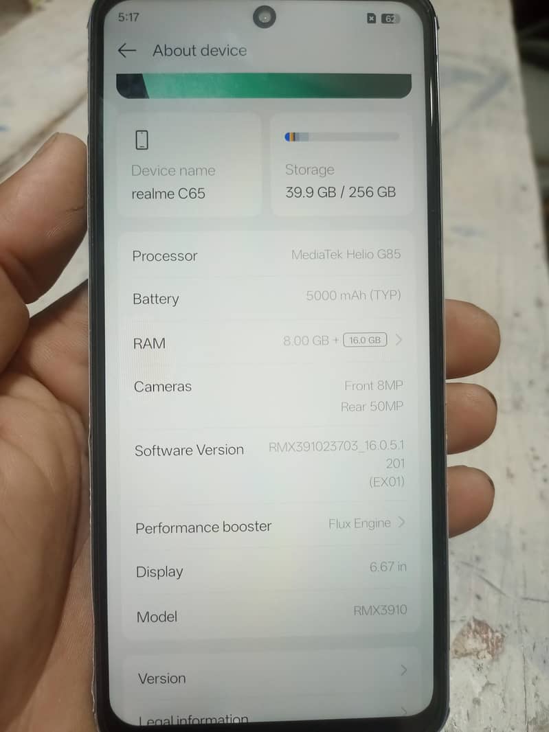 Realme C65 4