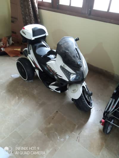 Police Bike used off condition.