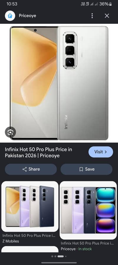 Infinix Hot 50 Pro Plus
