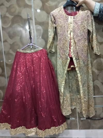 Fully tail embroidery maxi