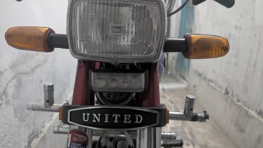 united 70 2026 model ( clean bike)