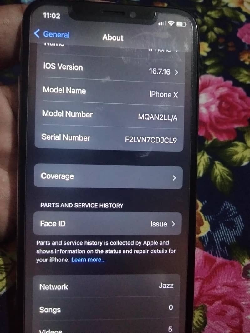 Apple iPhone X 5