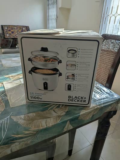 Black + Decker 2.8 L Rice Cooker