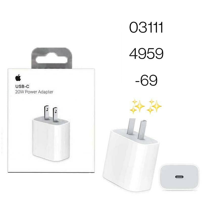 Iphone 20W adapter 0