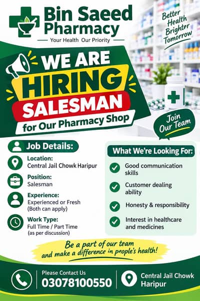 Need Salesman