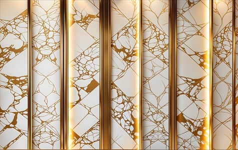 3D Pana flex wall and celling design