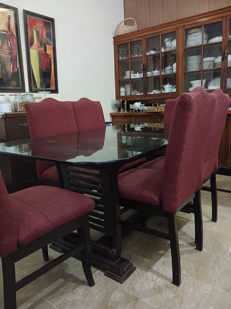Dinning chairs and table 1