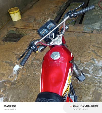 Honda 125 modil. 2025 / documents all clear