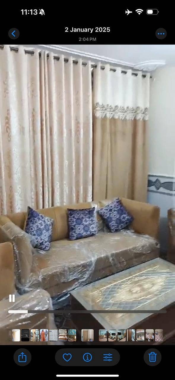 five seater sofa set with table 0