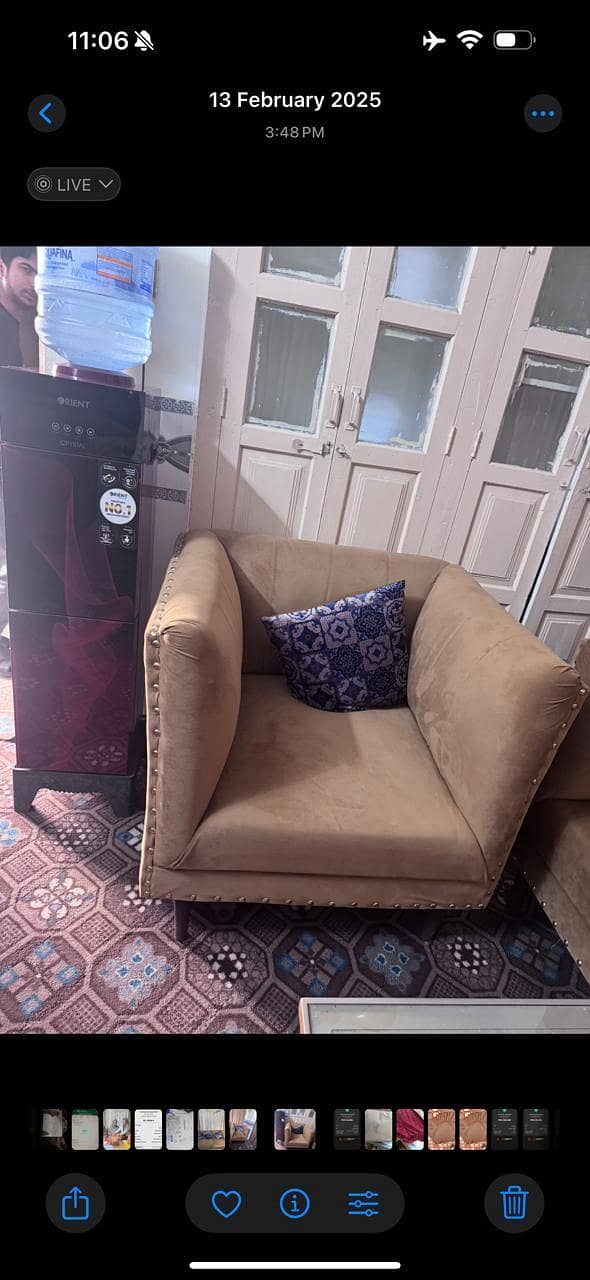 five seater sofa set with table 3
