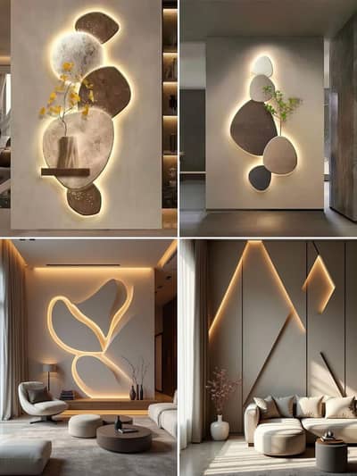 wall and celling 3D design