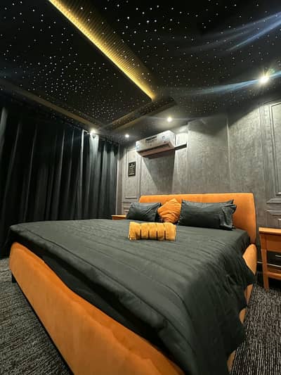 Daily Rental Furnished 1 Bed Studio Apartment | Eiffel Tower Facing | Bahria Town Lahore