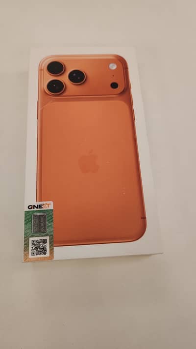 Apple iPhone 17 Pro Max PTA approved 256gb