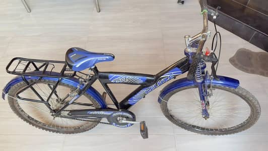 bicycle blue color 3 months used only