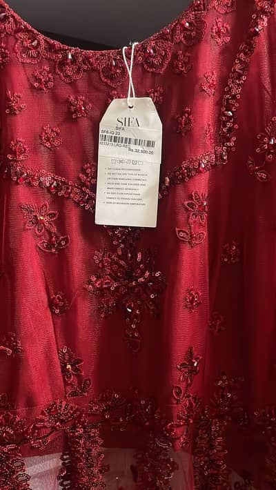 Red Wedding Maxi – Worn Once – New Condition
