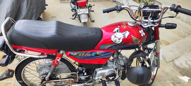HONDA CD 70 2024 MODEL BRAND NEW CONDITION
