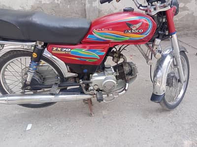Zxmco 70 cc, year: 2021, Original condition