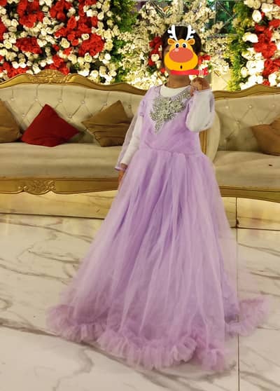 Lilac barbie frock