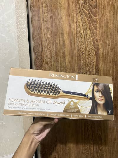 Brand new Hair-straightening Brush