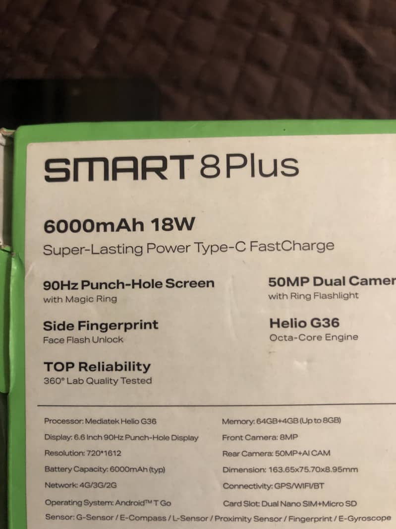 Infinix smart 8 plus 6