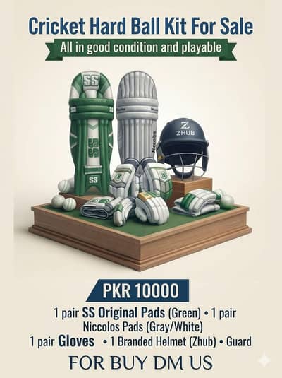 Cricket kit for urgent sale