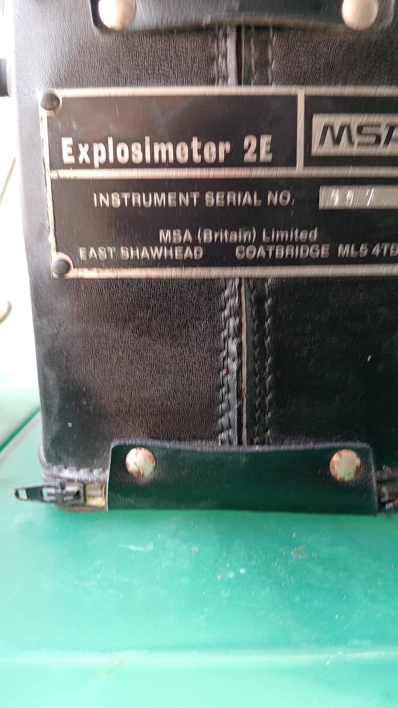 EXPLOSIVE METRE INDICATOR 3