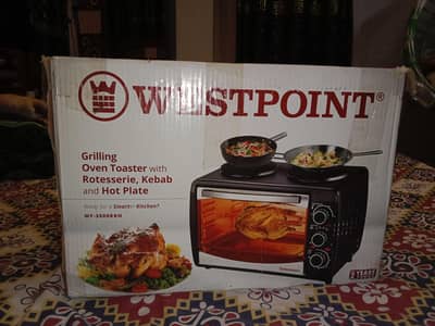 Westpoint Oven Toaster WF-3000RKH – Neat & Clean – 100% Working