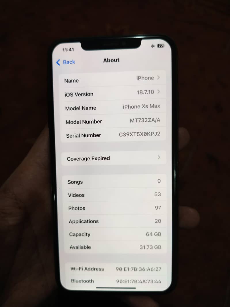 Apple iPhone XS Max 9