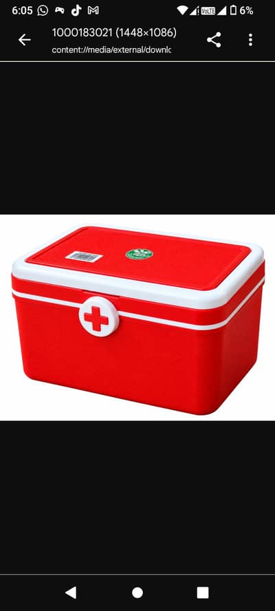 First Aid box