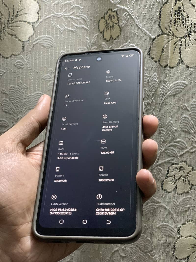 Tecno Camon 18P 0