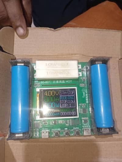 lithiume battery tester metter