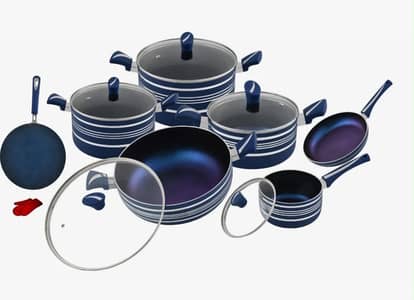 Brand New Domestic Non-Stick Cookware Set