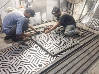 CNC Balcony Grills & Jali Design | Custom Metal Fabrication