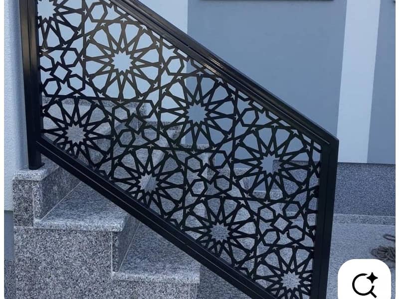 CNC Balcony Grills & Jali Design | Custom Metal Fabrication services ...