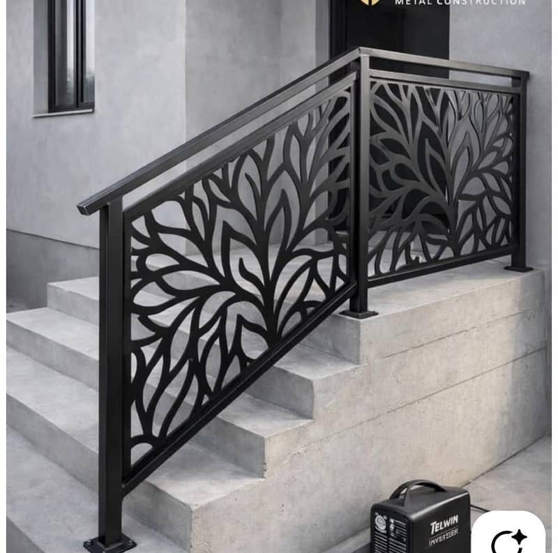 CNC Balcony Grills & Jali Design | Custom Metal Fabrication services ...