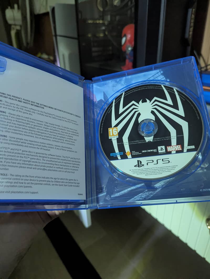 Spiderman 2 ps5 disc 1