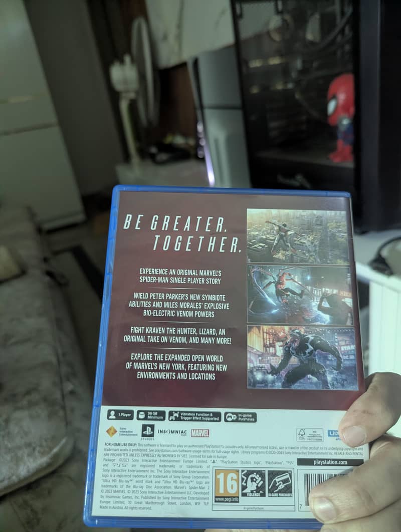 Spiderman 2 ps5 disc 2