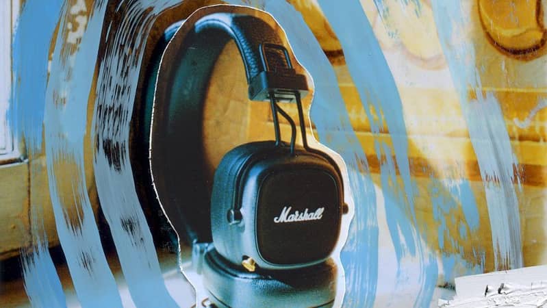 Marshall Major IV Wireless Bluetooth Headphones – Powerful Audio, 80+ Hour Battery, Comfortable Over-Ear Design & Fast USB-C Charging