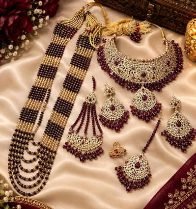Beautiful Artificial Bridal Jewellery Set
