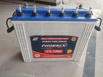 Phoenix TX1800 tubler batteries for sell 4x